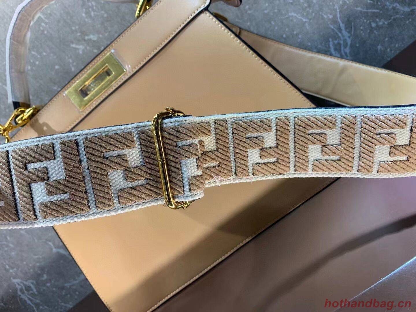 FENDI PEEKABOO ISEEU MEDIUM leather bag 8BN321A6 apricot FENDI PEEKABOO ISEEU MEDIUM leather bag 8BN321A6 apricot