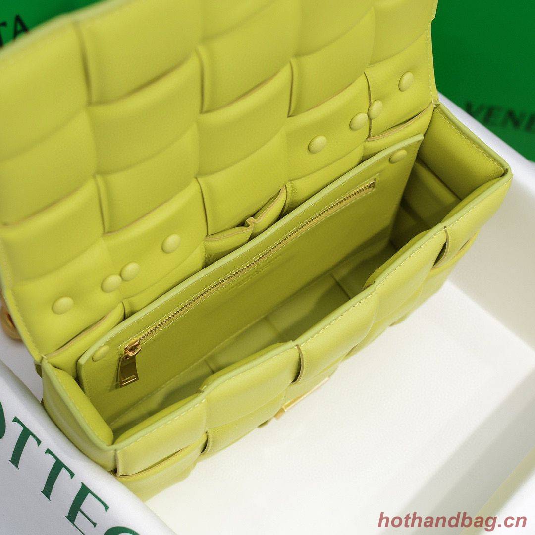Bottega Veneta PADDED CASSETTE BAG 591971 Lemon Bottega Veneta PADDED CASSETTE BAG 591971 Lemon