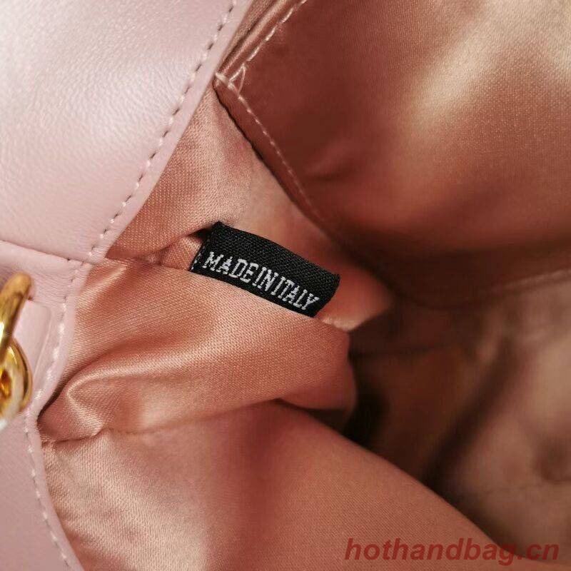 miu miu Matelasse Nappa Leather mini Shoulder Bag 5BD196 pink miu miu Matelasse Nappa Leather mini Shoulder Bag 5BD196 pink