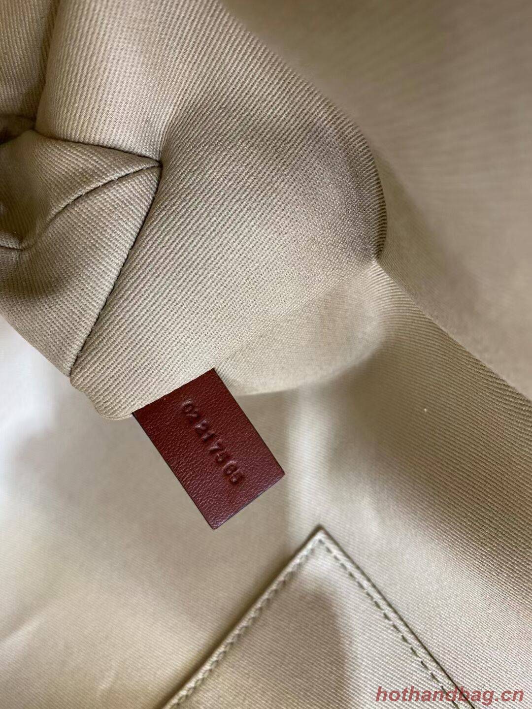 Chloe Cloth & leather 6C025 brown Chloe Cloth & leather 6C025 brown