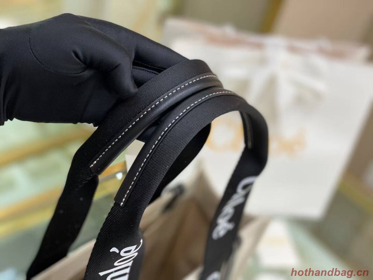 Chloe Cloth & leather 6C026 black Chloe Cloth & leather 6C026 black