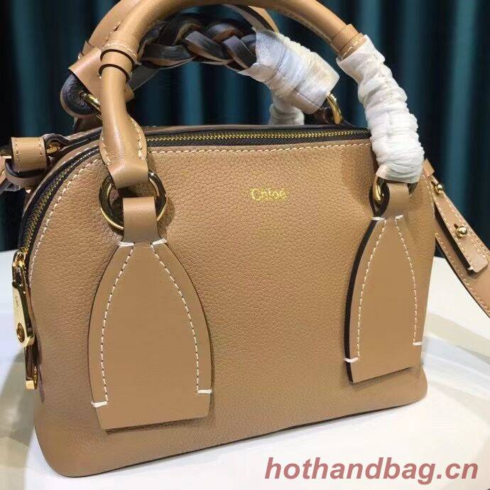 Chloe Original Calfskin Leather Bag 6C081 Apricot Chloe Original Calfskin Leather Bag 6C081 Apricot