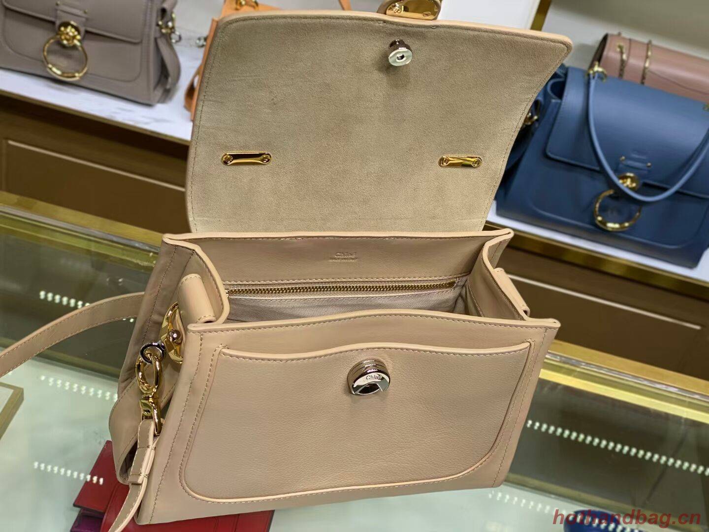 Chloe Original Calfskin Leather Bag C1142L cream Chloe Original Calfskin Leather Bag C1142L cream