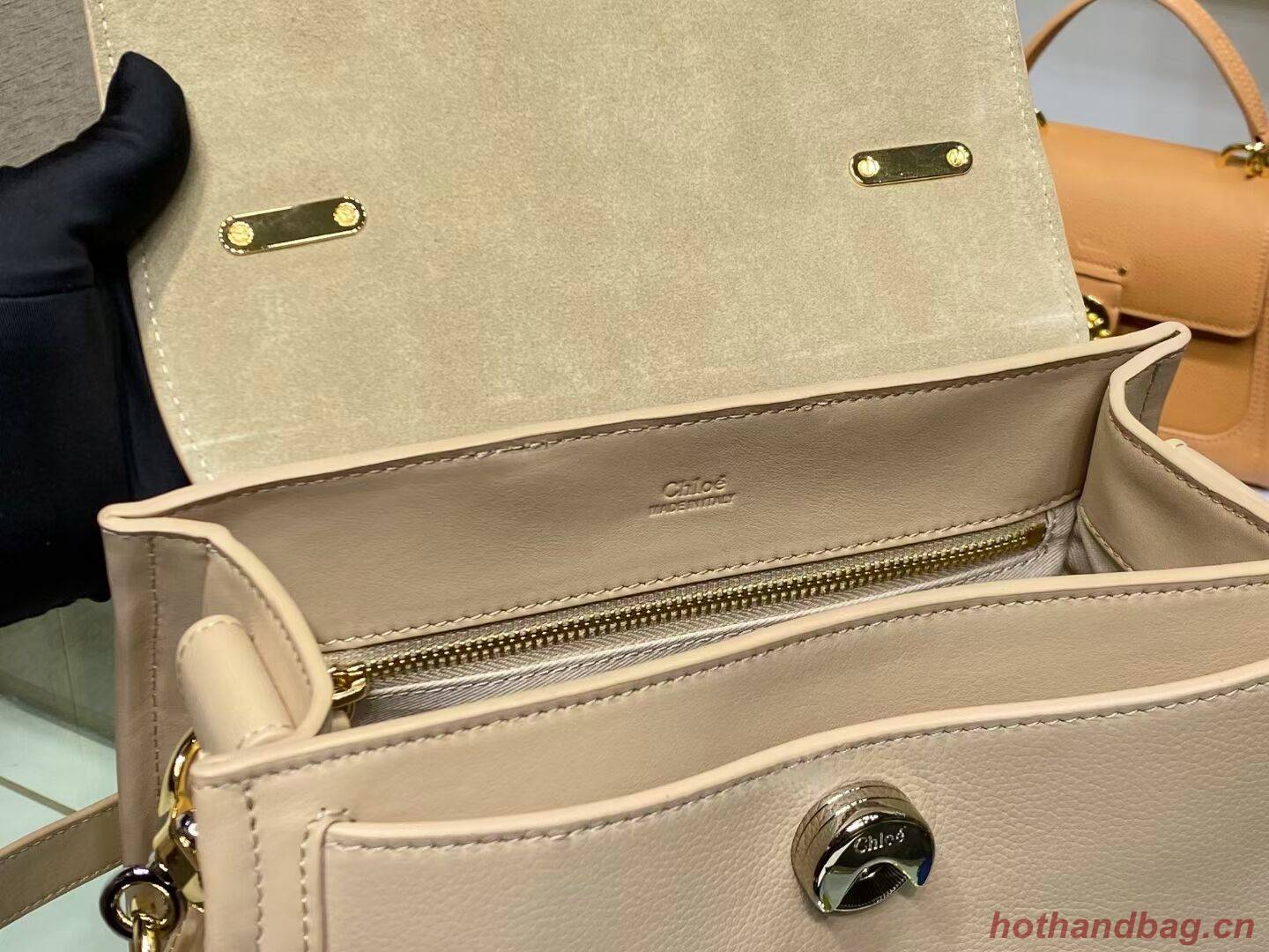 Chloe Original Calfskin Leather Bag C1142L cream Chloe Original Calfskin Leather Bag C1142L cream