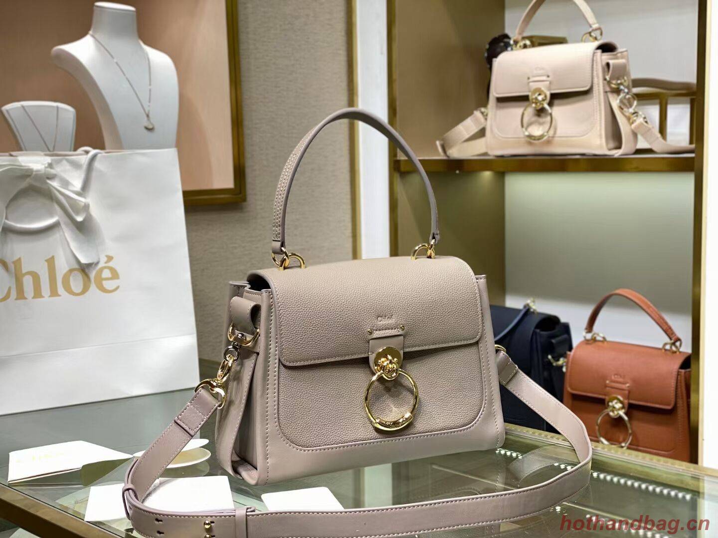 Chloe Original Calfskin Leather Bag C1142L grey Chloe Original Calfskin Leather Bag C1142L grey