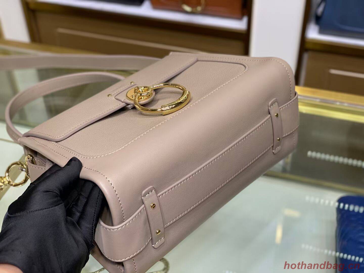 Chloe Original Calfskin Leather Bag C1142L grey Chloe Original Calfskin Leather Bag C1142L grey