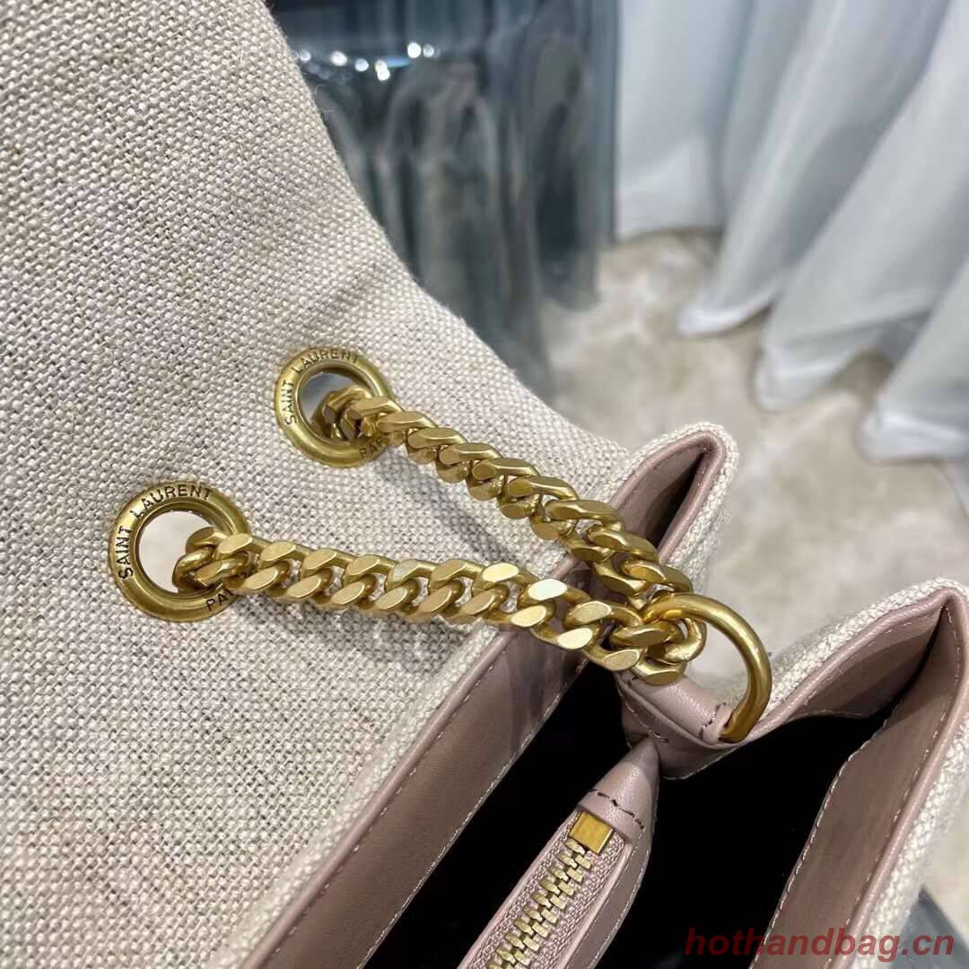 Yves Saint Laurent LOULOU SMALL IN QUILTED Y LINEN Y587216 Yves Saint Laurent LOULOU SMALL IN QUILTED Y LINEN Y587216