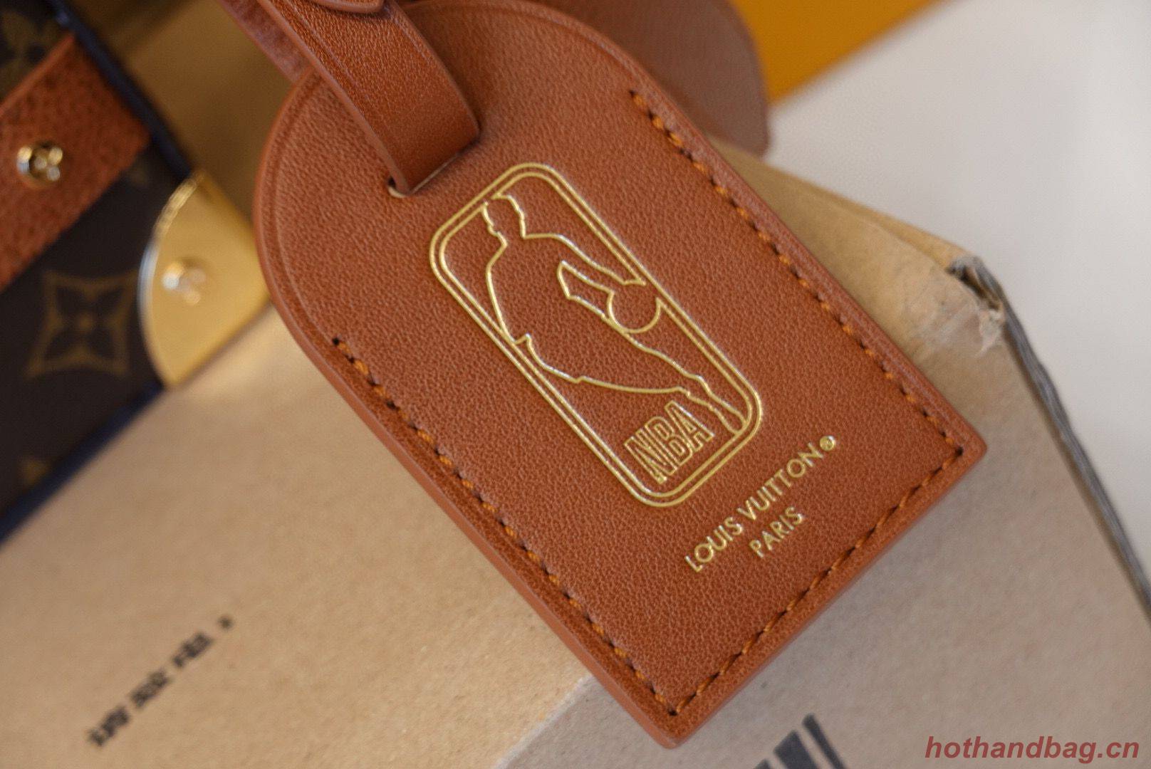 Louis Vuitton Monogram Canvas Handle Trunk Original Leather Bag M45785 Brown Louis Vuitton Monogram Canvas Handle Trunk Original Leather Bag M45785 Brown