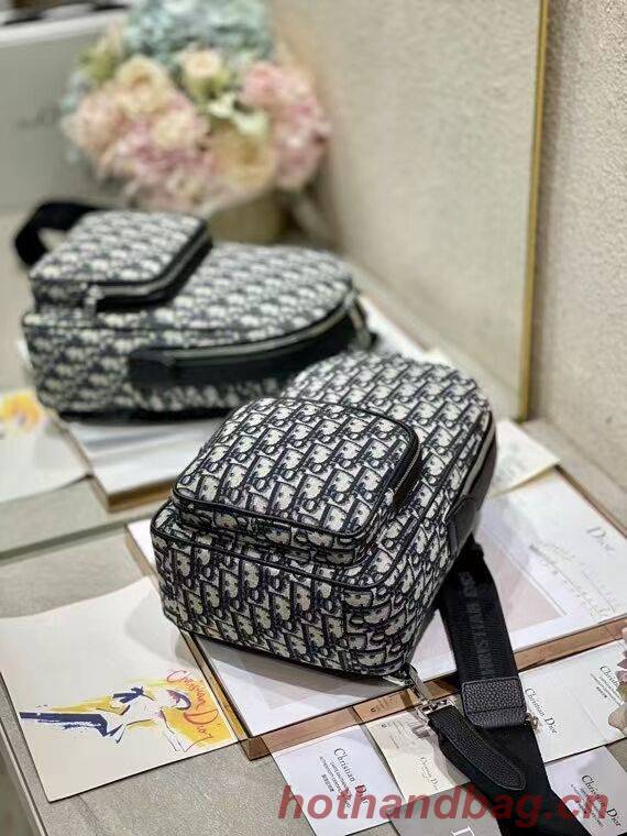 DIOR Blue Dior Oblique Embroidery CN0130