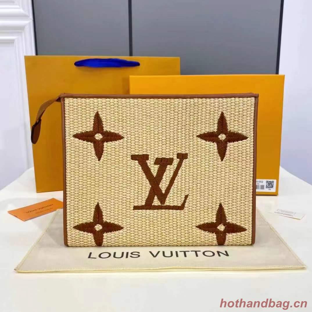 Louis Vuitton POCHETTE VOYAGE MM M30762 brown