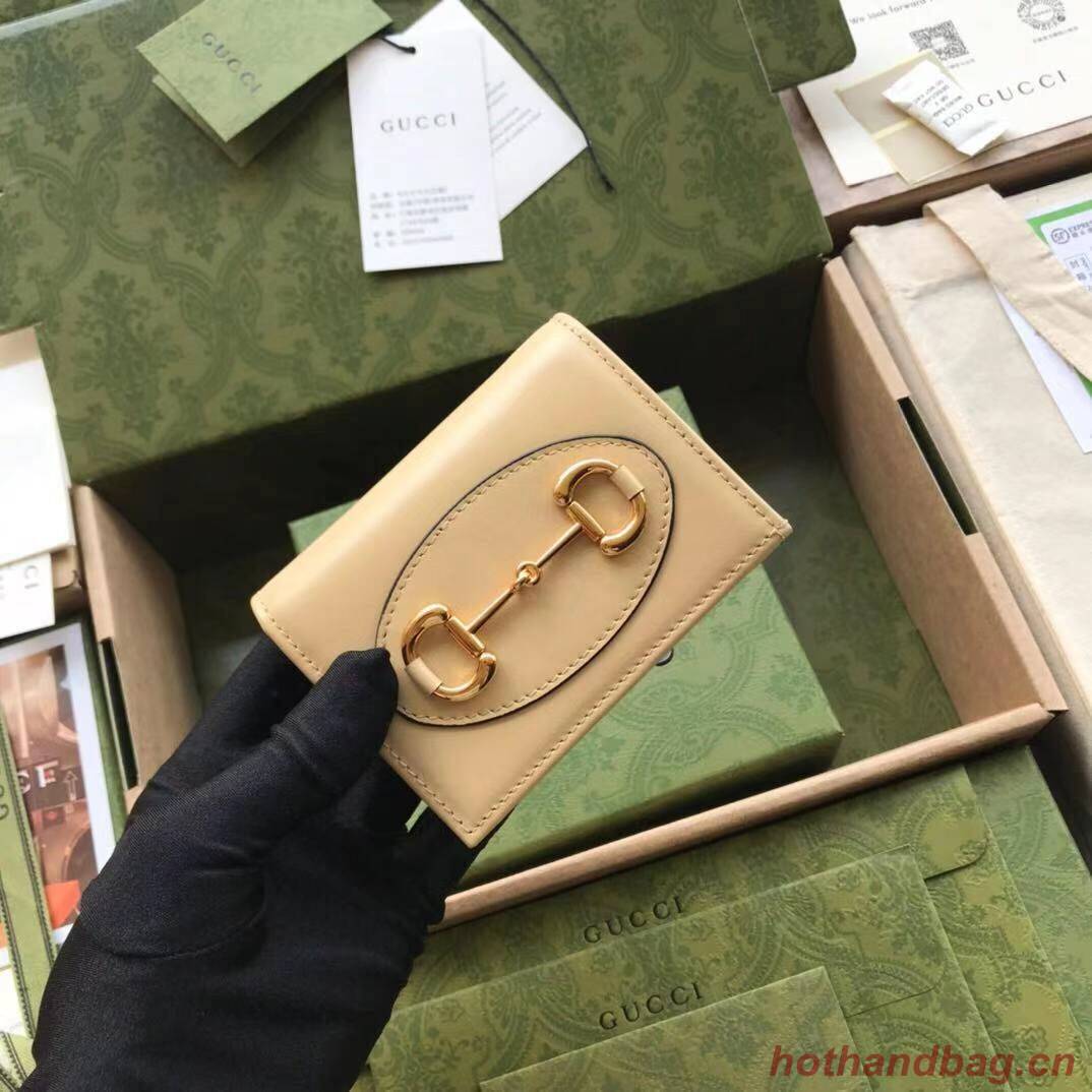 Gucci GG Marmont card case Original Leather 466488 Cream Gucci GG Marmont card case Original Leather 466488 Cream