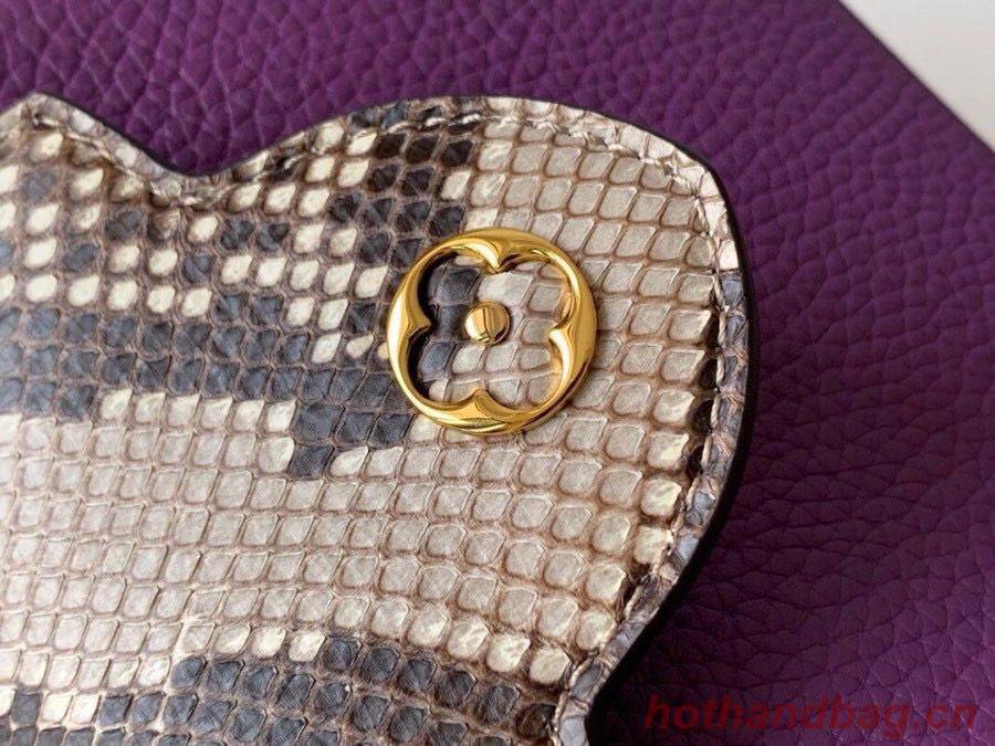 Louis Vuitton CAPUCINES Original Leather PM M96467 Purple Louis Vuitton CAPUCINES Original Leather PM M96467 Purple