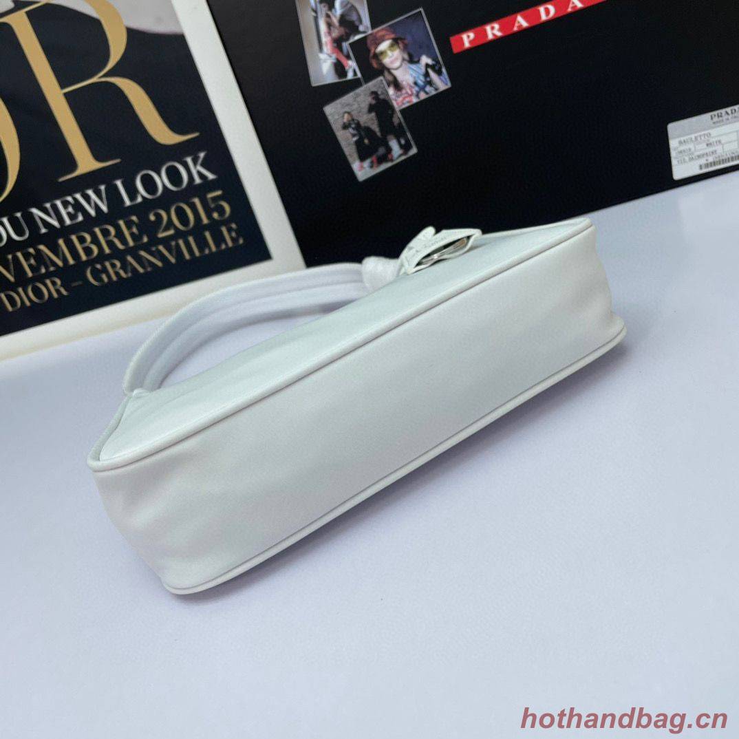 Prada Re-Edition 2000 nylon mini-bag 1NE515 White Prada Re-Edition 2000 nylon mini-bag 1NE515 White