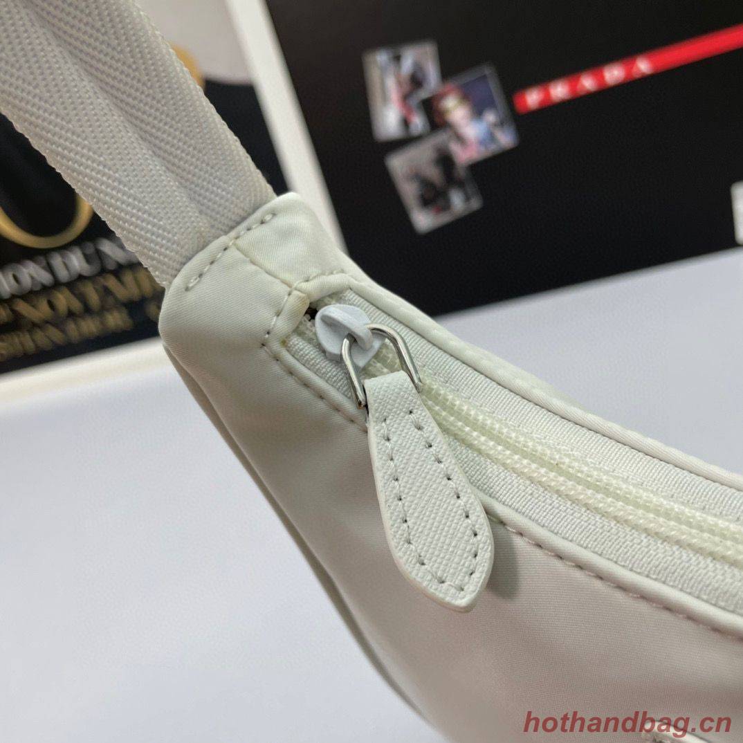 Prada Re-Edition 2000 nylon mini-bag 1NE515 White Prada Re-Edition 2000 nylon mini-bag 1NE515 White