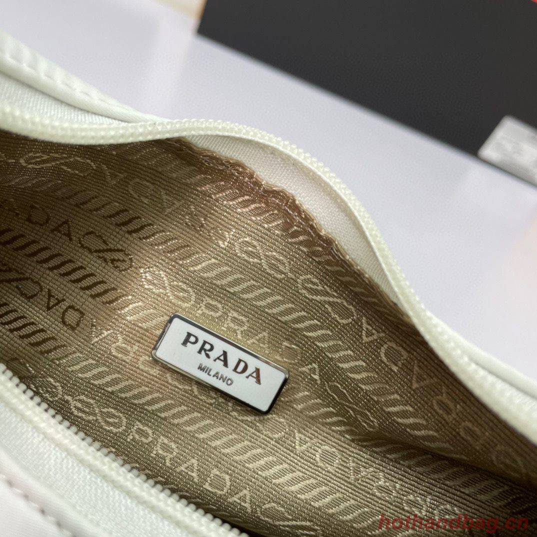 Prada Re-Edition 2000 nylon mini-bag 1NE515 White Prada Re-Edition 2000 nylon mini-bag 1NE515 White