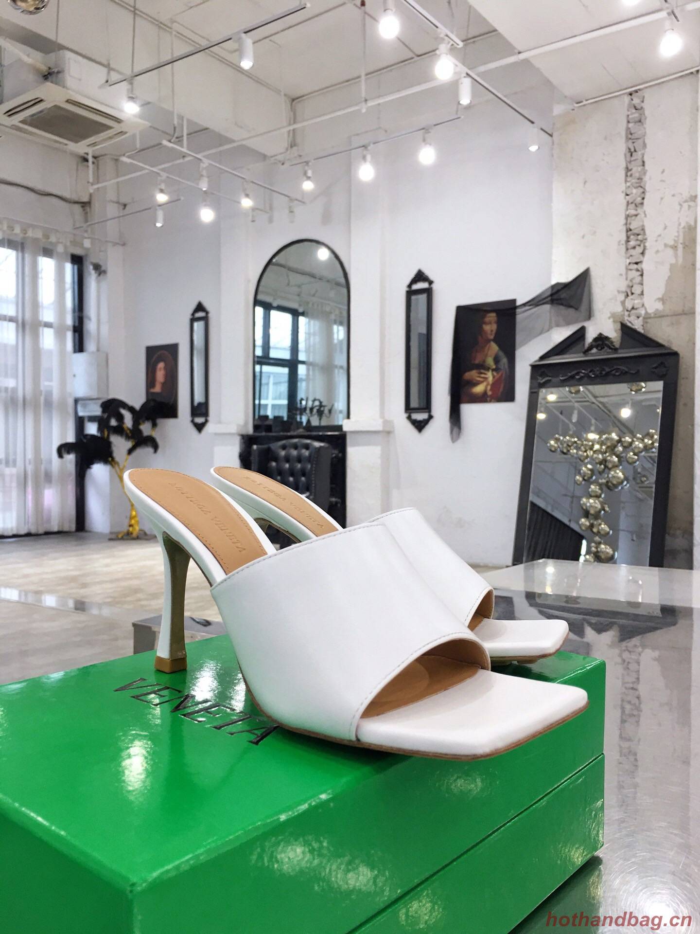 Bottega Veneta Shoes BV2199-1 Heel height 9CM