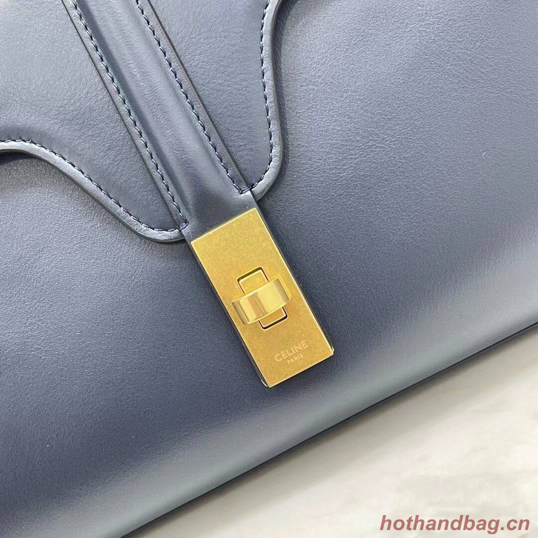 Celine TEEN SOFT 16 IN SMOOTH CALFSKIN 196853 NAVY BLUE Celine TEEN SOFT 16 IN SMOOTH CALFSKIN 196853 NAVY BLUE