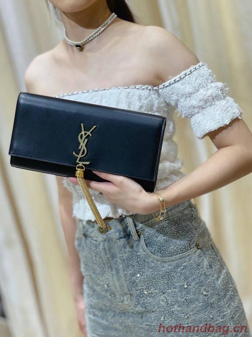 YSL Saint Laurent Medium Kate Bag Y306079 Black silver hardware YSL Saint Laurent Medium Kate Bag Y306079 Black silver hardware
