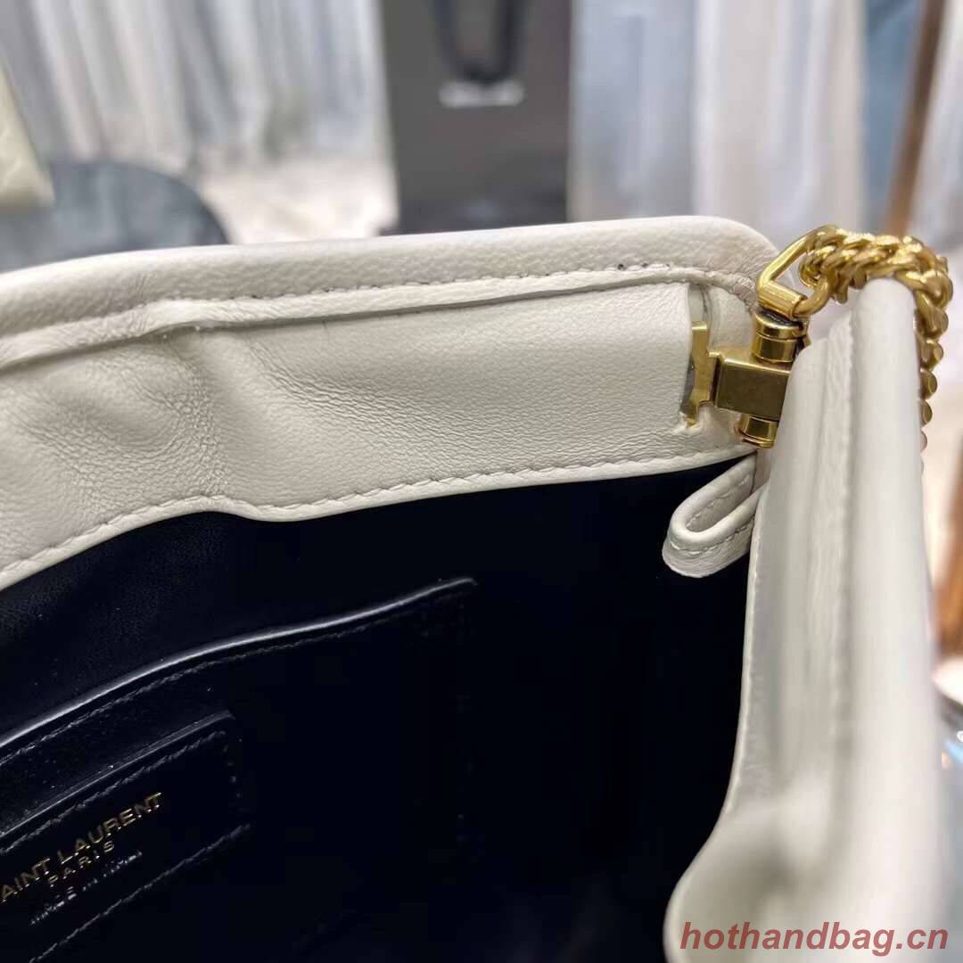 Yves Saint Laurent VICTOIRE BABY CLUTCH IN LEATHER Y357361 cream Yves Saint Laurent VICTOIRE BABY CLUTCH IN LEATHER Y357361 cream