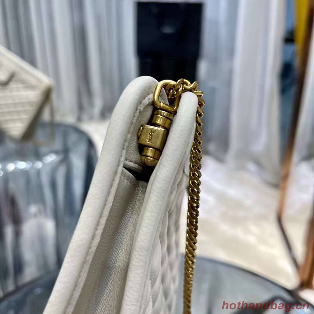 Yves Saint Laurent VICTOIRE BABY CLUTCH IN LEATHER Y357361 cream Yves Saint Laurent VICTOIRE BABY CLUTCH IN LEATHER Y357361 cream