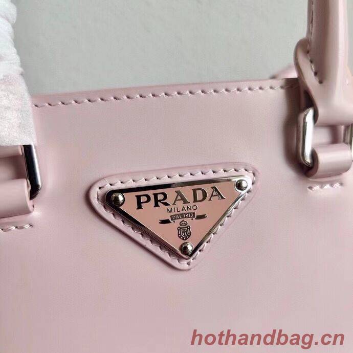 Prada Small brushed leather tote 1AD331 pink Prada Small brushed leather tote 1AD331 pink