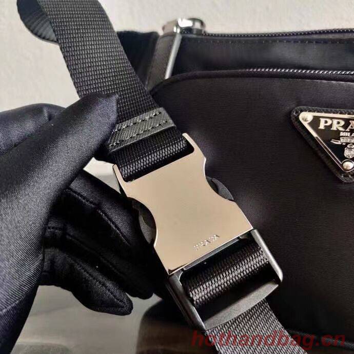 Prada Brushed leather mini bag 2VD128 black Prada Brushed leather mini bag 2VD128 black
