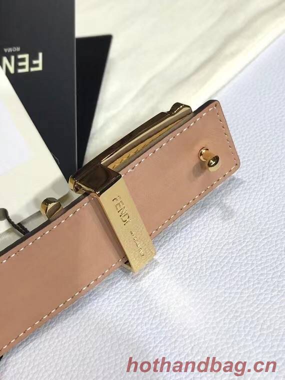 Fendi Leather Belt F2377 30mm