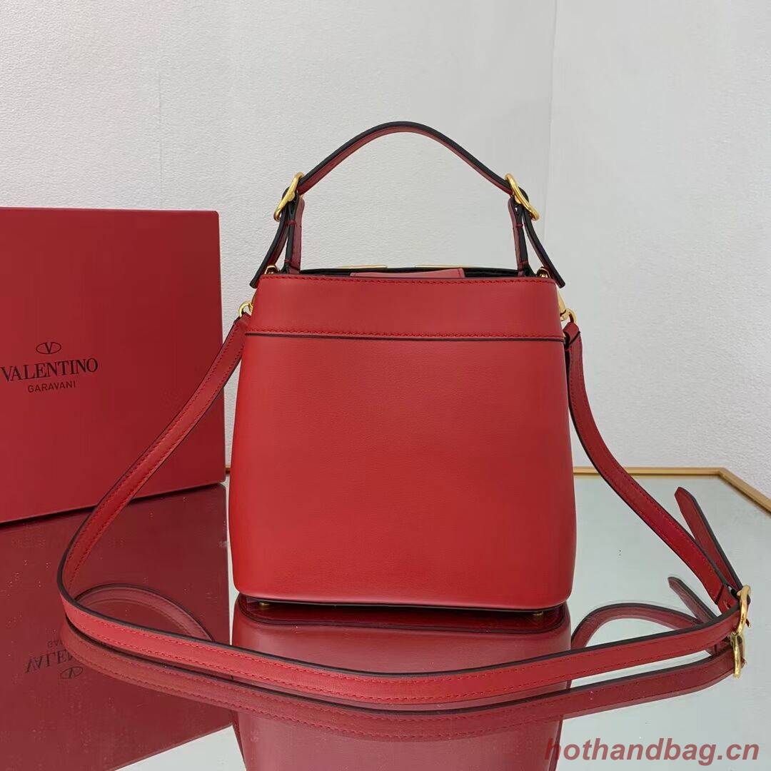VALENTINO calf leather handbag V0754 red VALENTINO calf leather handbag V0754 red