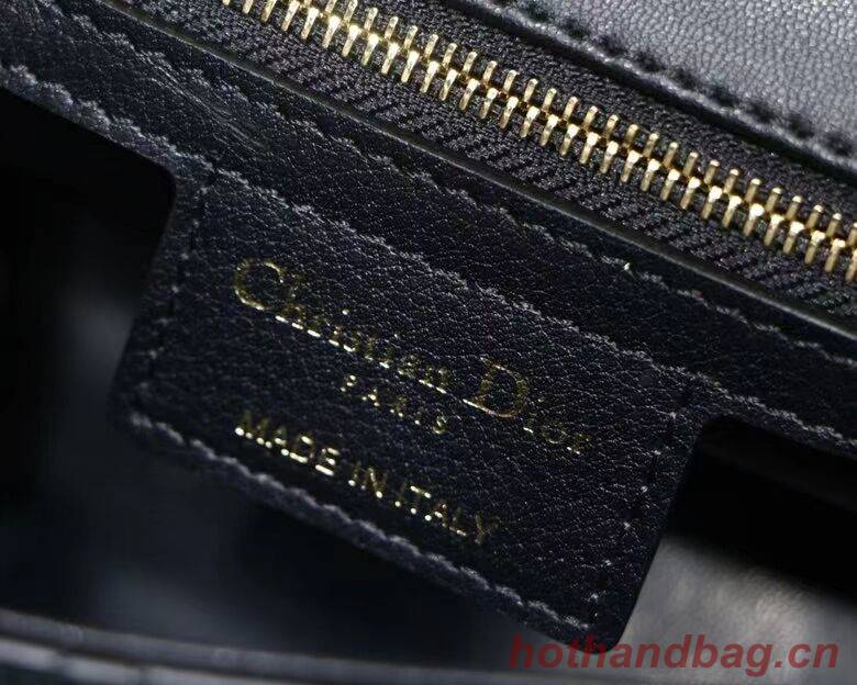 SMALL DIORAMOUR DIOR CARO BAG Cannage Calfskin with Heart Motif M9241WN BLACK SMALL DIORAMOUR DIOR CARO BAG Cannage Calfskin with Heart Motif M9241WN BLACK