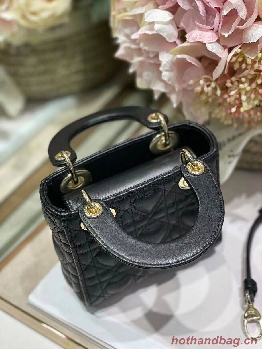 MICRO DIORAMOUR LADY DIOR BAG black Cannage Lambskin with Heart Motif S0856ON MICRO DIORAMOUR LADY DIOR BAG black Cannage Lambskin with Heart Motif S0856ON