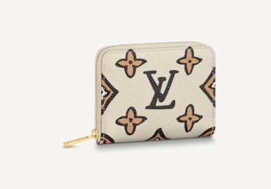 Louis Vuitton ZIPPY COIN PURSE M80677 Beige Louis Vuitton ZIPPY COIN PURSE M80677 Beige