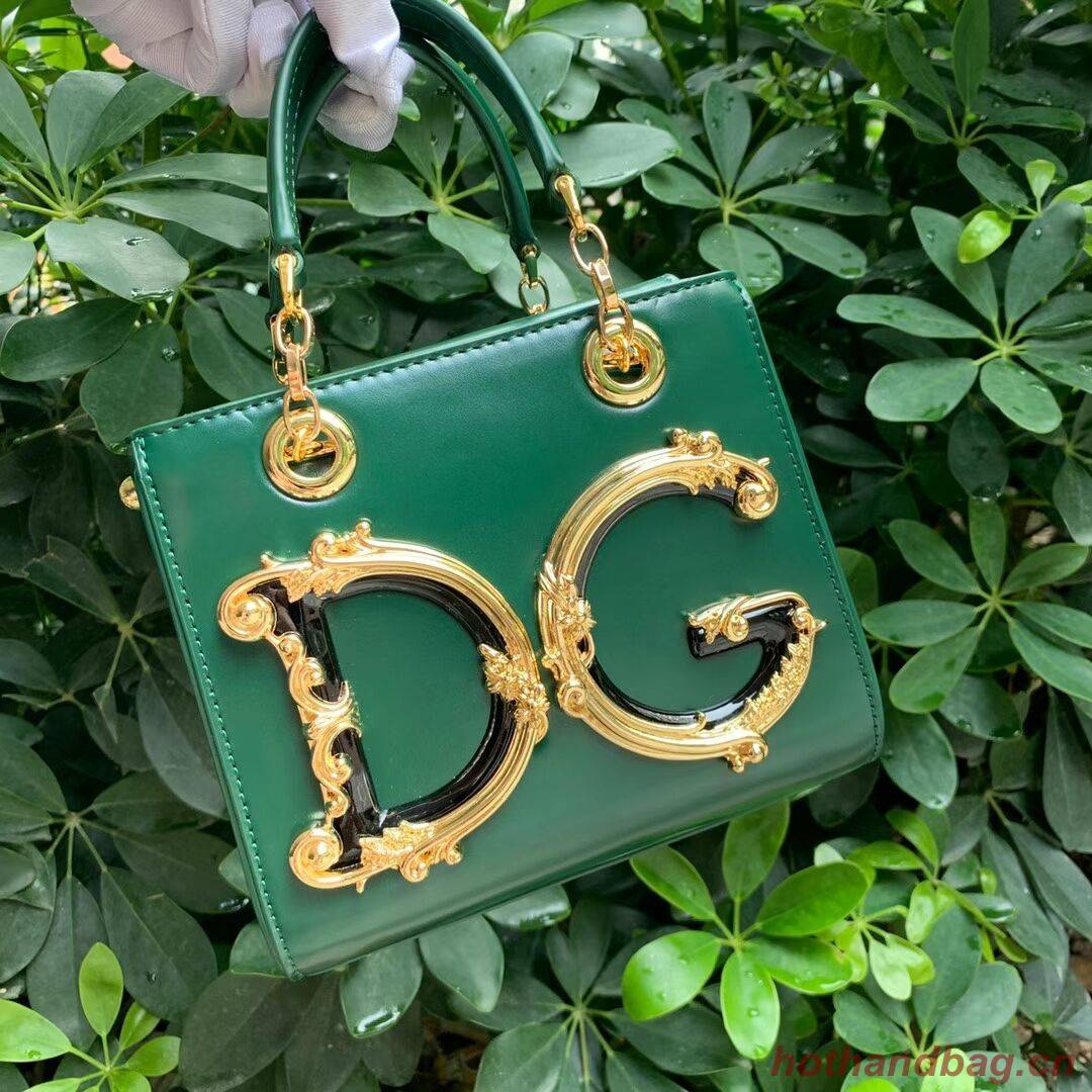 Dolce & Gabbana Origianl Leather Shoulder Bag 5158 green Dolce & Gabbana Origianl Leather Shoulder Bag 5158 green