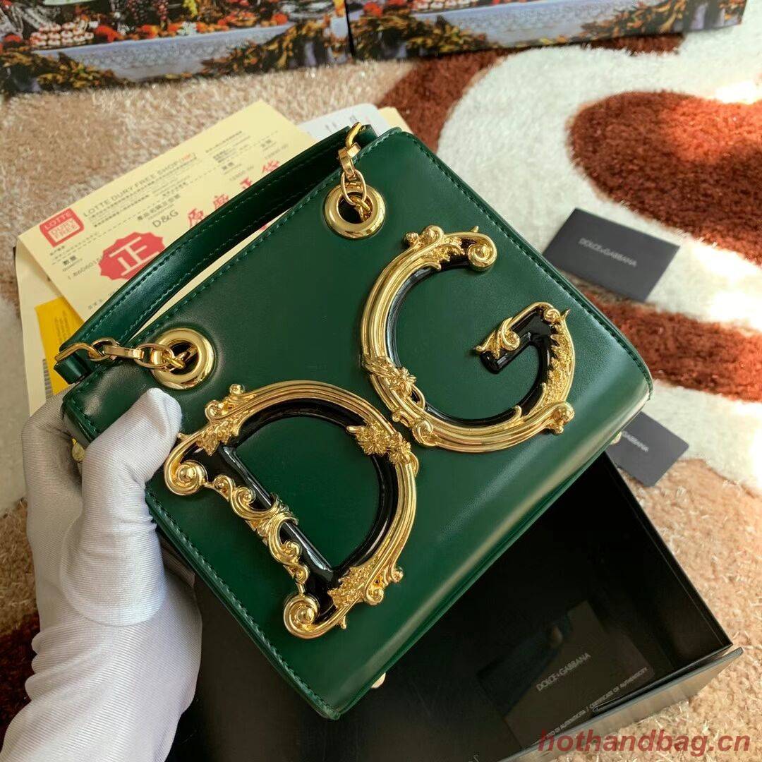 Dolce & Gabbana Origianl Leather Shoulder Bag 5158 green Dolce & Gabbana Origianl Leather Shoulder Bag 5158 green