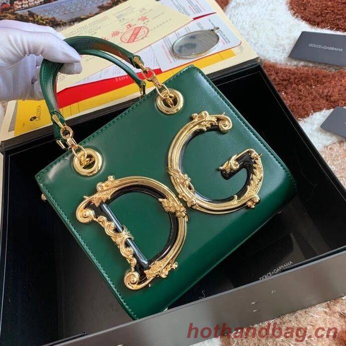 Dolce & Gabbana Origianl Leather Shoulder Bag 5158 green Dolce & Gabbana Origianl Leather Shoulder Bag 5158 green