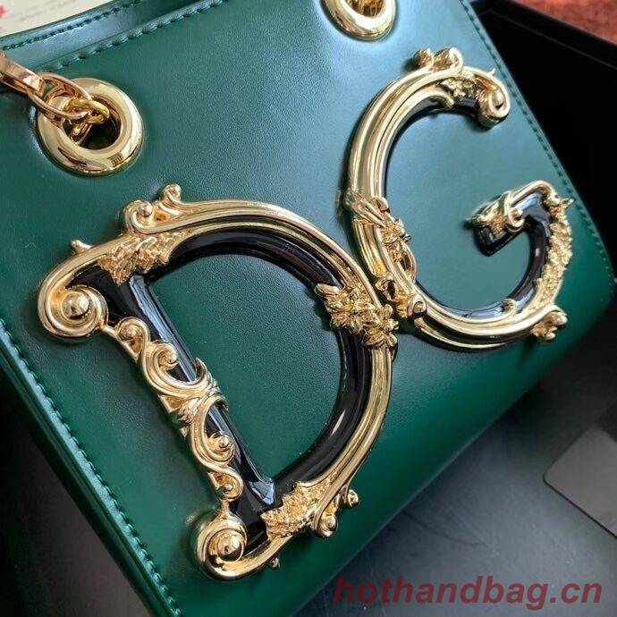 Dolce & Gabbana Origianl Leather Shoulder Bag 5158 green Dolce & Gabbana Origianl Leather Shoulder Bag 5158 green