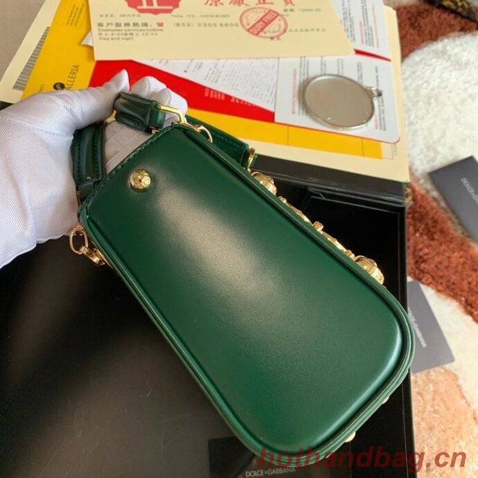 Dolce & Gabbana Origianl Leather Shoulder Bag 5158 green Dolce & Gabbana Origianl Leather Shoulder Bag 5158 green