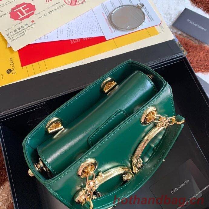 Dolce & Gabbana Origianl Leather Shoulder Bag 5158 green Dolce & Gabbana Origianl Leather Shoulder Bag 5158 green