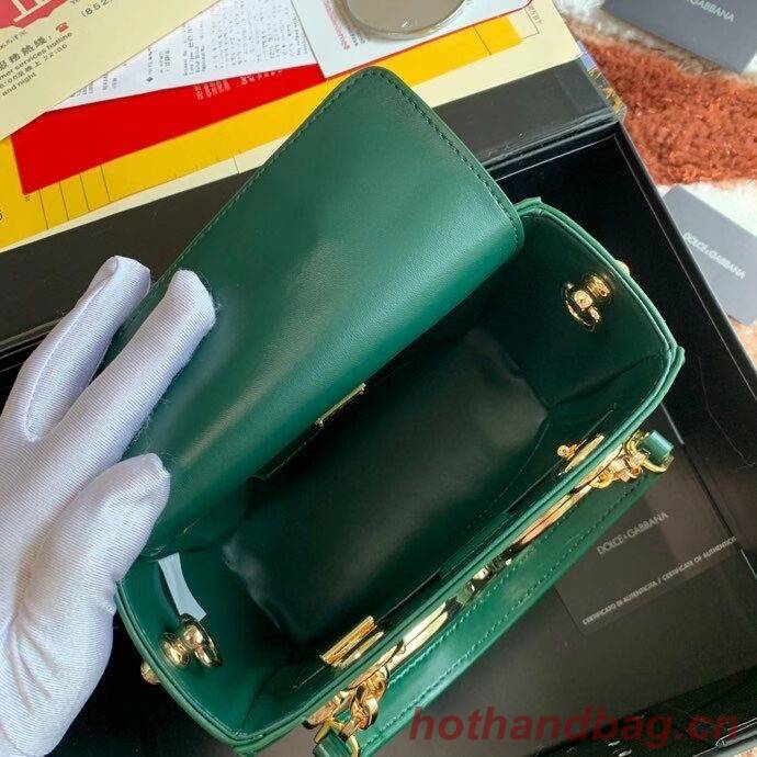 Dolce & Gabbana Origianl Leather Shoulder Bag 5158 green Dolce & Gabbana Origianl Leather Shoulder Bag 5158 green