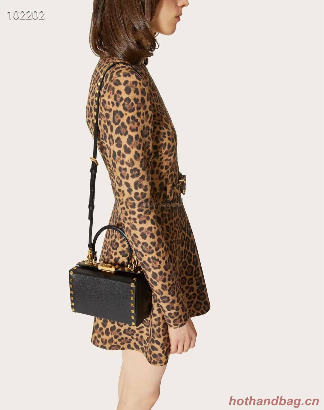 VALENTINO Origianl leather shoulder bag V4273 black VALENTINO Origianl leather shoulder bag V4273 black