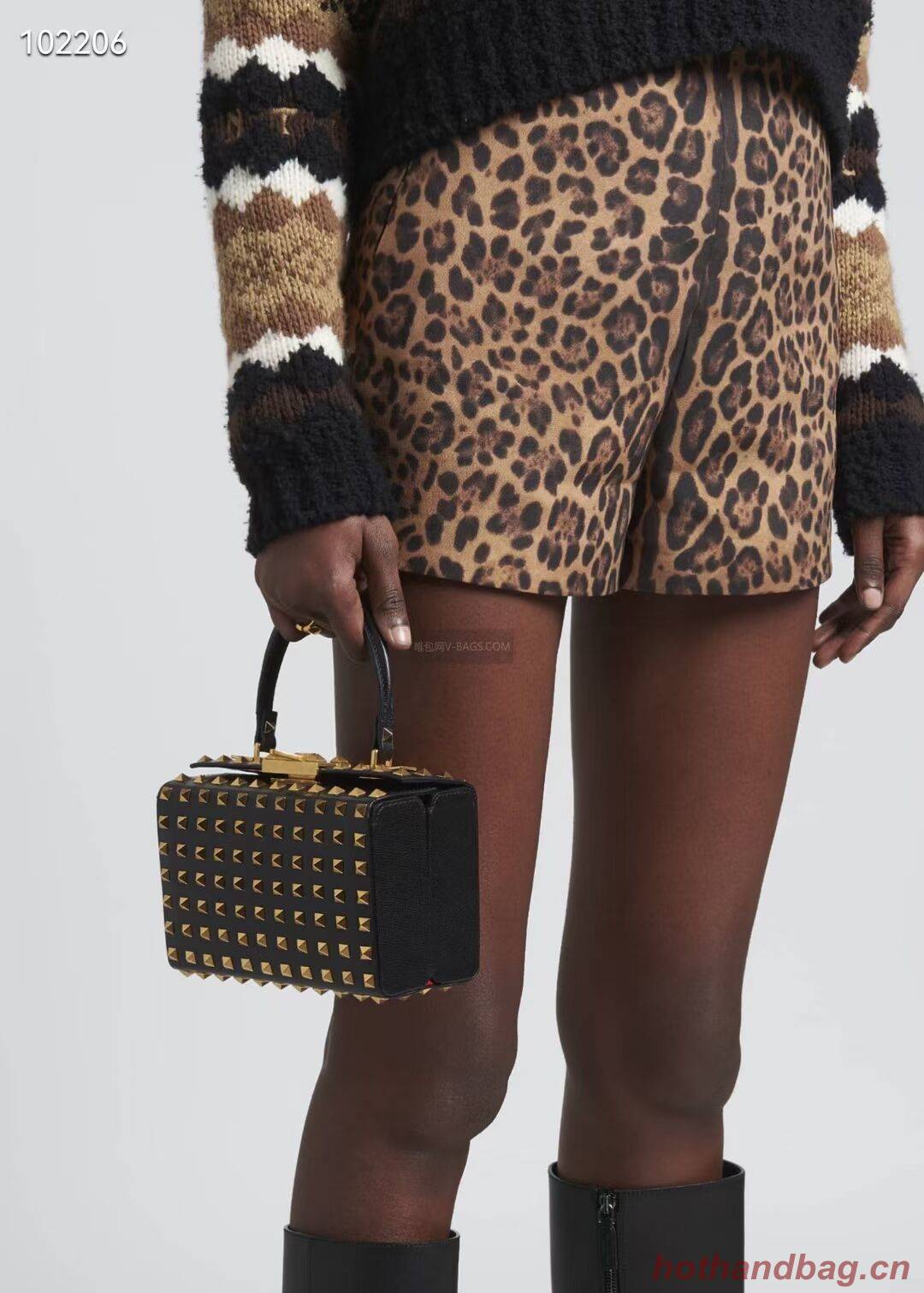 VALENTINO Origianl leather shoulder bag V4273A black VALENTINO Origianl leather shoulder bag V4273A black