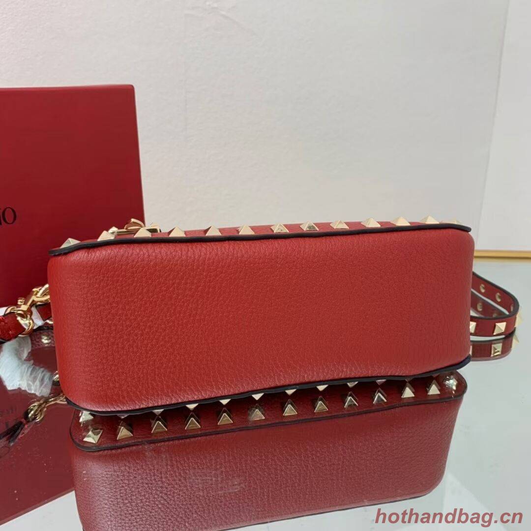 VALENTINO Origianl leather shoulder bag V4700 red VALENTINO Origianl leather shoulder bag V4700 red