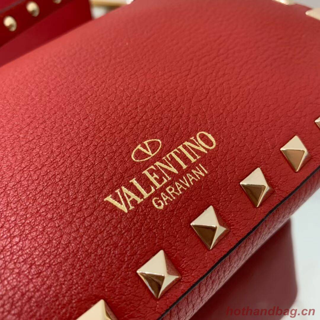 VALENTINO Origianl leather shoulder bag V4700 red VALENTINO Origianl leather shoulder bag V4700 red