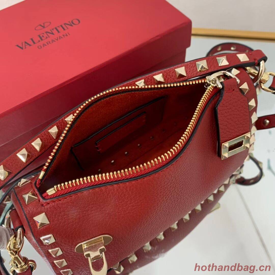 VALENTINO Origianl leather shoulder bag V4700 red VALENTINO Origianl leather shoulder bag V4700 red