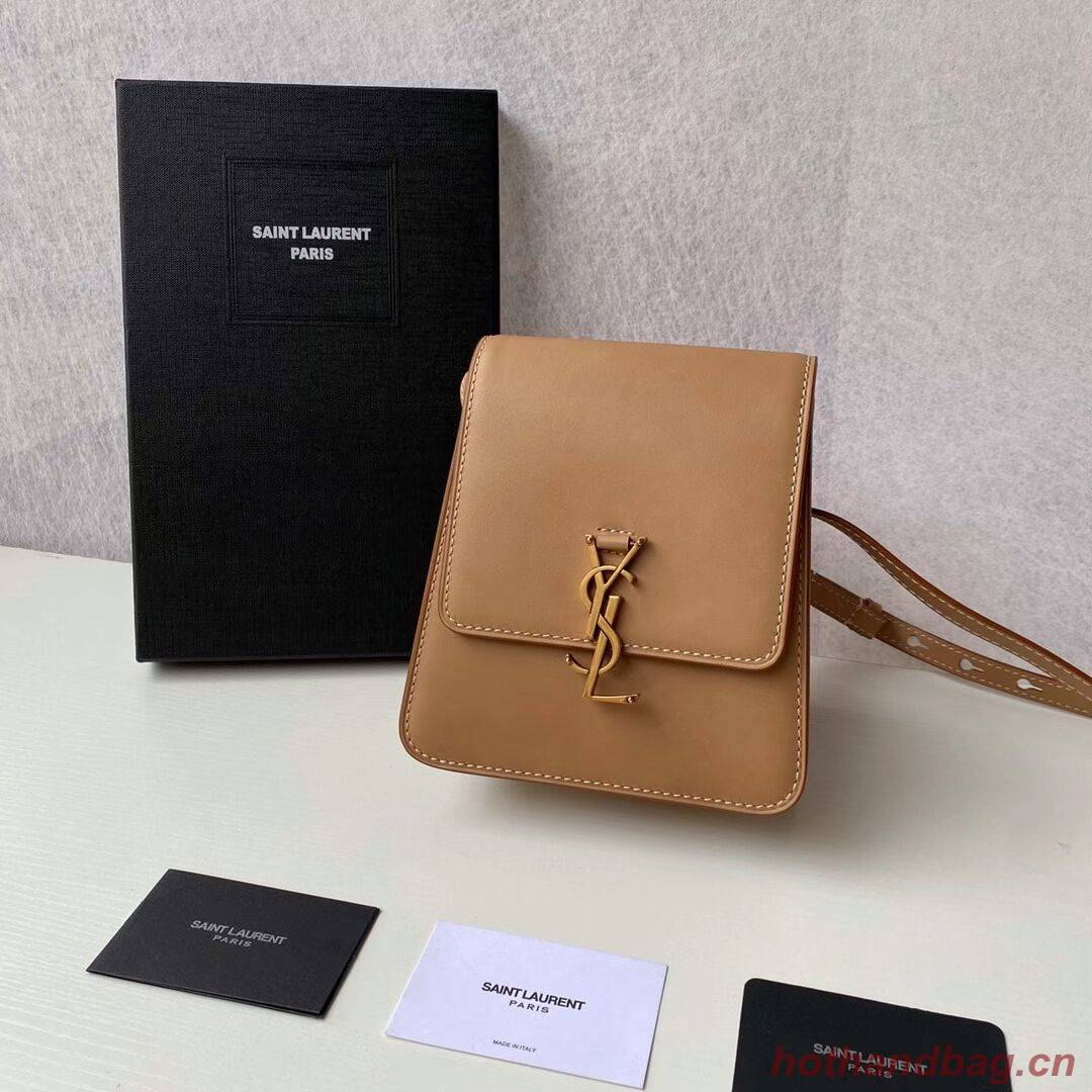 Yves Saint Laurent KAIA NORTH&SOUTH SATCHEL IN VEGETABLE-TANNED LEATHER 668809B Yves Saint Laurent KAIA NORTH&SOUTH SATCHEL IN VEGETABLE-TANNED LEATHER 668809B