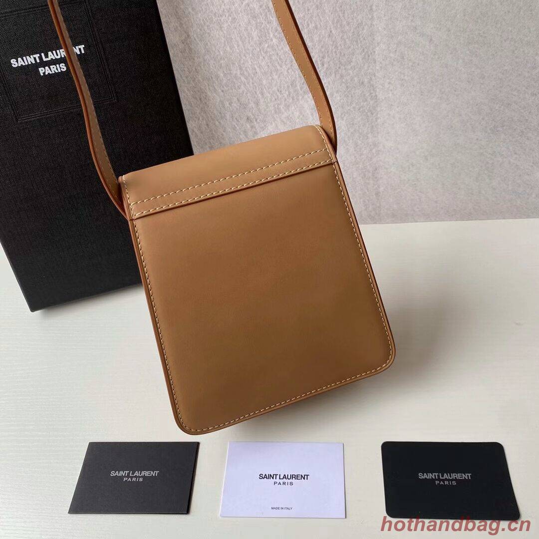 Yves Saint Laurent KAIA NORTH&SOUTH SATCHEL IN VEGETABLE-TANNED LEATHER 668809B Yves Saint Laurent KAIA NORTH&SOUTH SATCHEL IN VEGETABLE-TANNED LEATHER 668809B