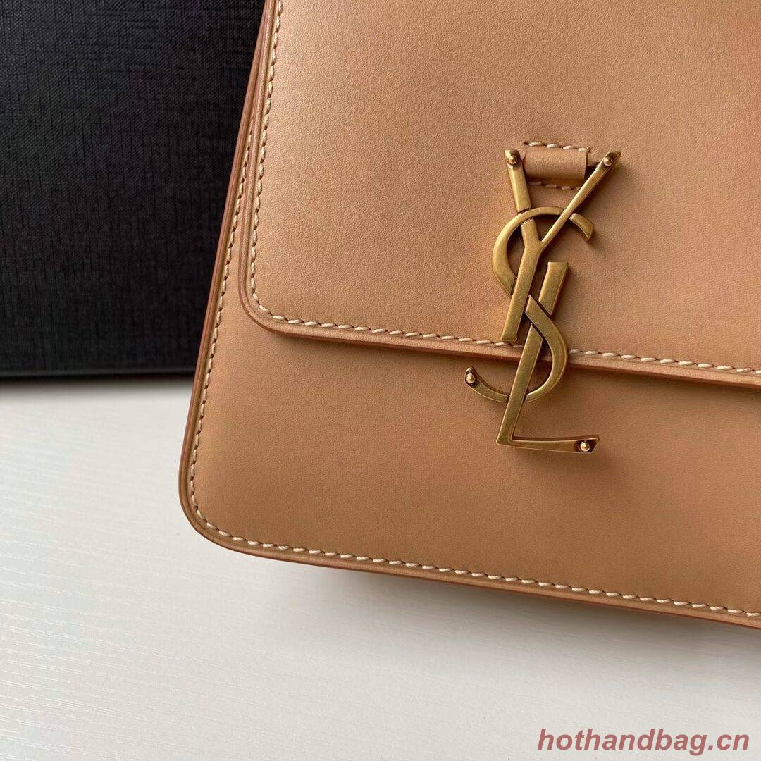 Yves Saint Laurent KAIA NORTH&SOUTH SATCHEL IN VEGETABLE-TANNED LEATHER 668809B Yves Saint Laurent KAIA NORTH&SOUTH SATCHEL IN VEGETABLE-TANNED LEATHER 668809B