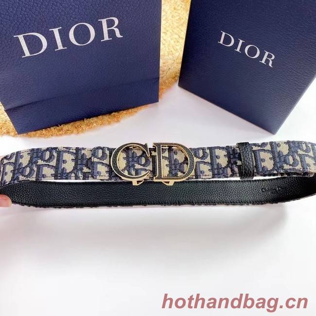 DIOR-ID BELT Canvas 35 MM B0111UM dark blue