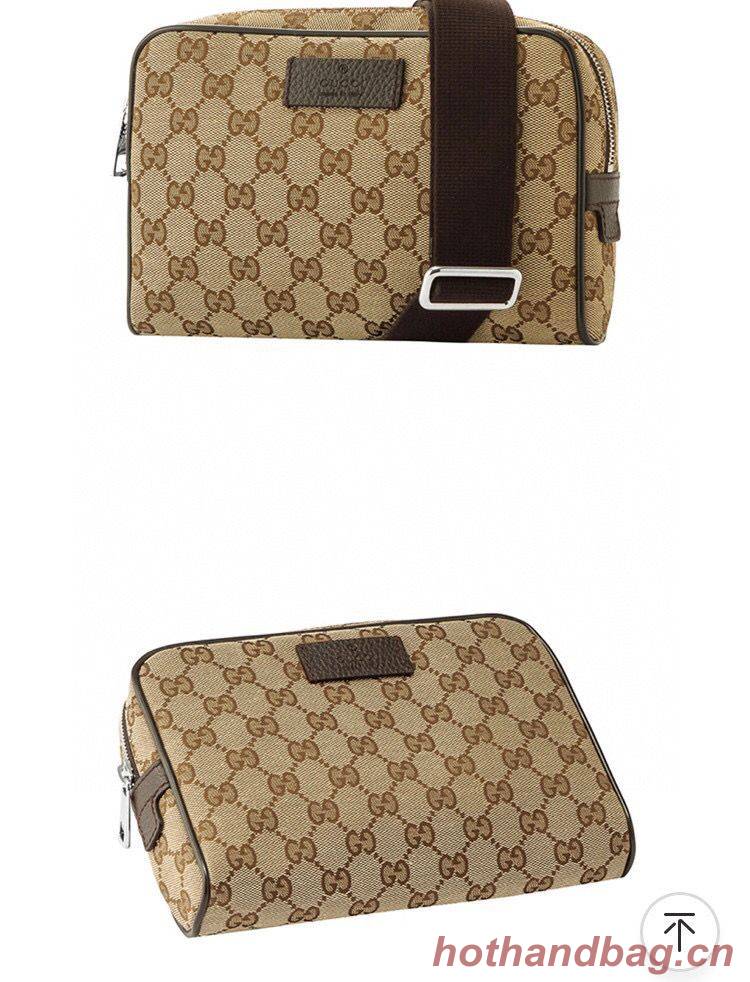 Gucci GG Original GG Leather belt bag 449174 Brown Gucci GG Original GG Leather belt bag 449174 Brown
