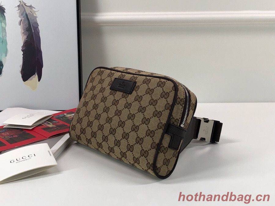 Gucci GG Original GG Leather belt bag 449174 Brown Gucci GG Original GG Leather belt bag 449174 Brown