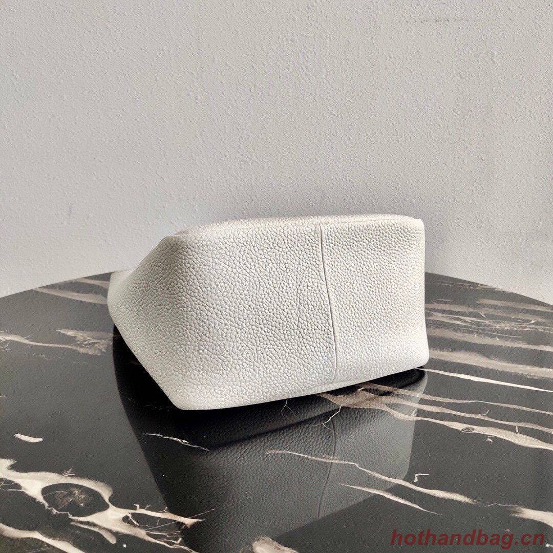 Prada Deer skin bag tote 1BC127 White Prada Deer skin bag tote 1BC127 White